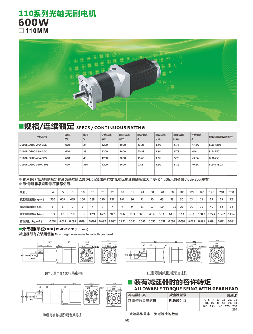 直流無刷電機(jī)