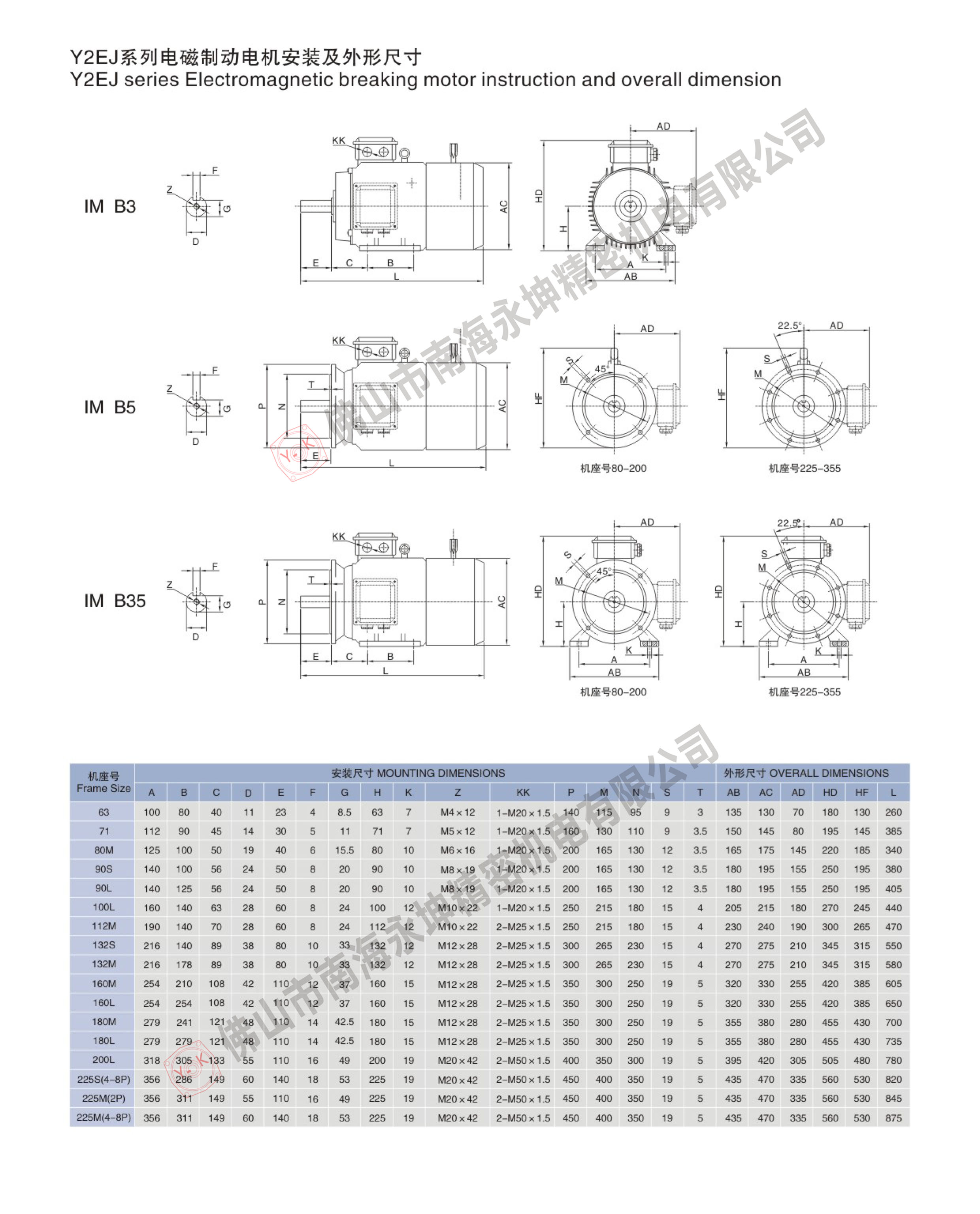 電磁制動(dòng)剎車電機(jī)